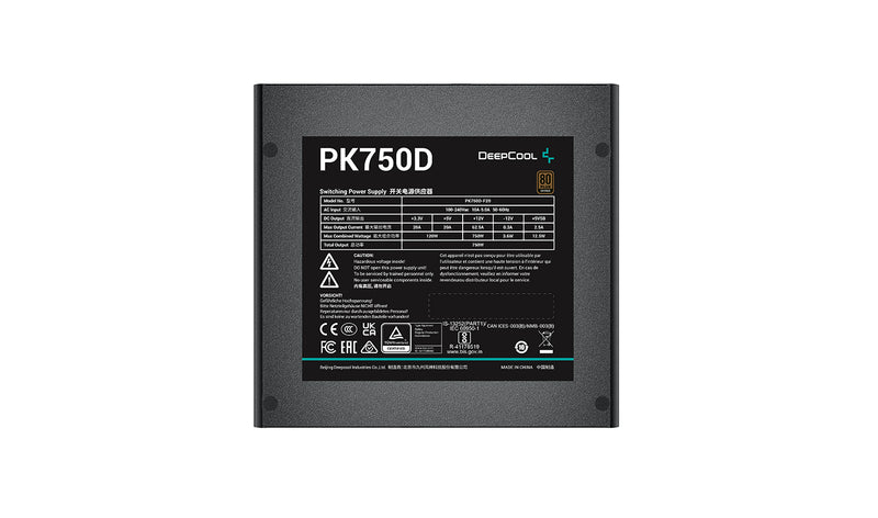 Deepcool 750w PK750 80 +