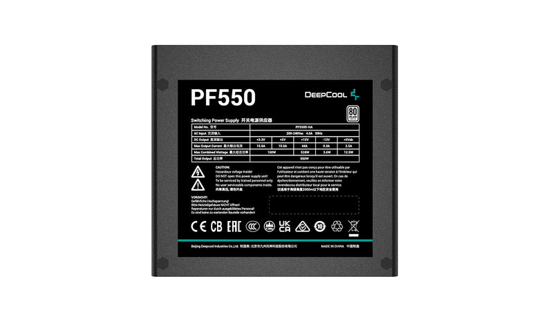 Deepcool 550w PF550 80 +