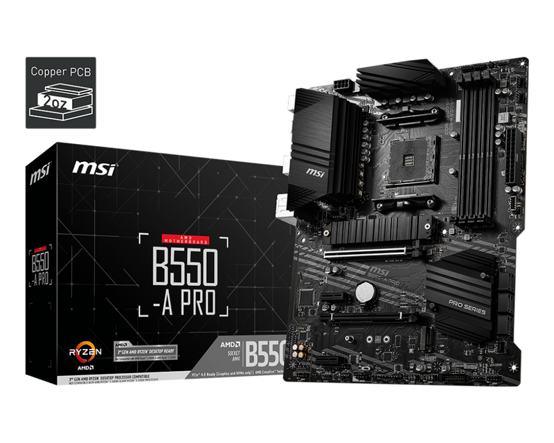 MSI B550M PRO-VDH MB