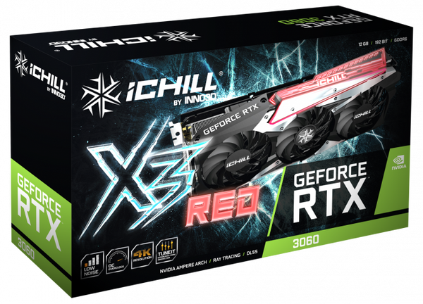 RTX 3060 12GB DDR6 (I CHILL X3) Graphic Card