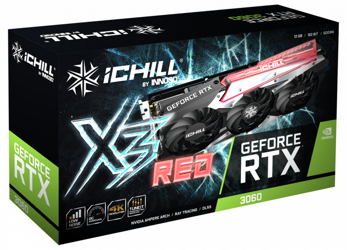 RTX 3060 12GB DDR6 (I CHILL X3) Graphic Card