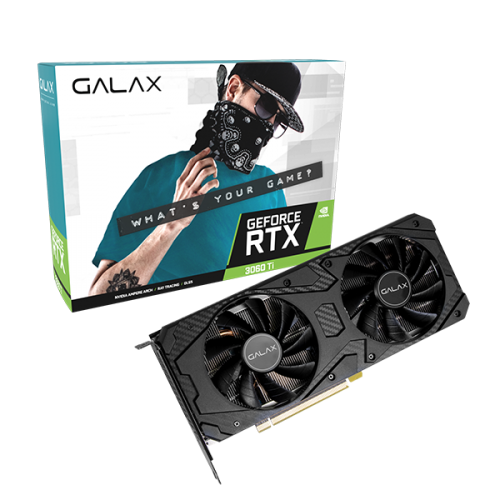 Galax RTX 3060TI 8GB DDR6 (1C OC LHR) Graphic Card