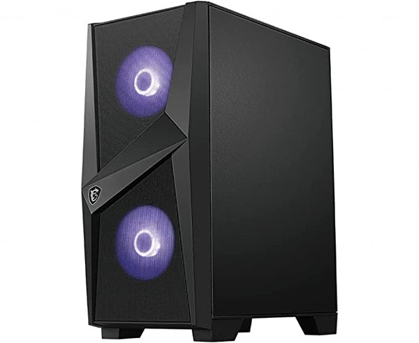 MSI Cabinet MAG Forge 100M Mid Tower Gaming PC Case (Black)