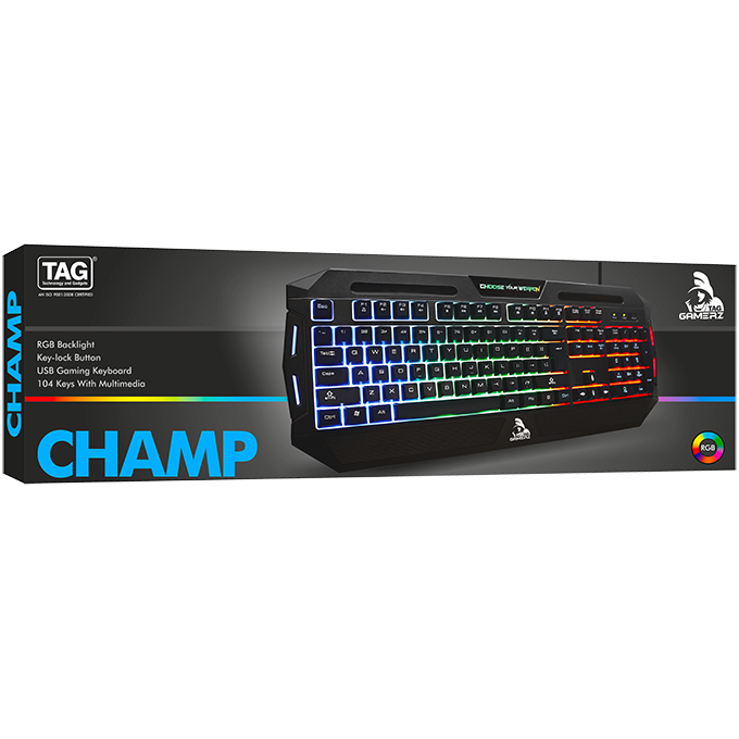 Tag RGB Gaming Keyboard Champ