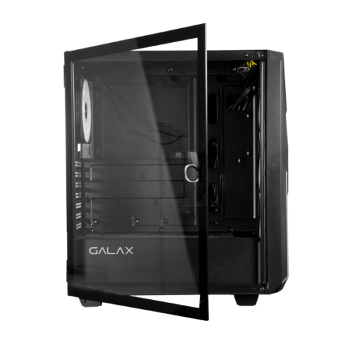 GALAX Revolution - 01 Mid Tower Gaming Case with 4 ARGB Fans (Black)