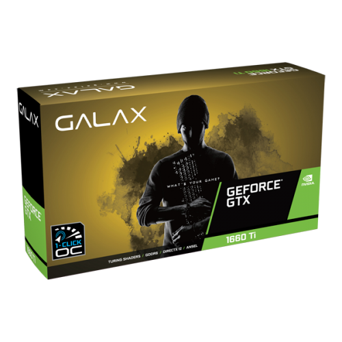 Galax GTX 1660 TI 6GB DDR6 (1C OC) Graphic Card